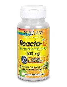 SOLARAY REACTA 500 MG 60 CAPSULAS