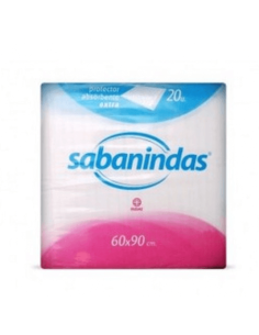 SABANINDAS MAXI 60X90 CM 20 UNDIDADES