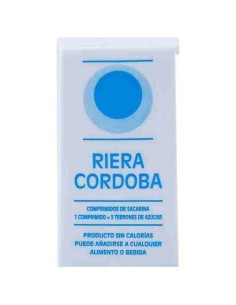 SACARINA RIERA CÓRDOBA 200 COMPRIMIDOS