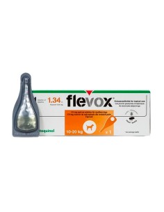FLEVOX 134 MG PERROS 10-20KG 1 PIPETA