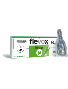 FLEVOX 50 MG GATOS 1 PIPETA VETOQUINOL