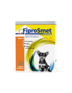 FIPROSMET 2-10KG PERRO 6 PIPETAS FATRO