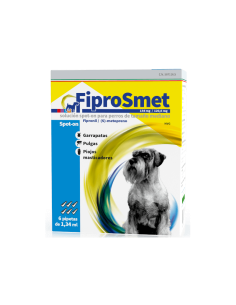 FIPROSMET 20-40KG PERRO 6 PIPETAS FATRO