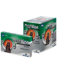 PESTIGON GATOS 4 PIPETAS KARIZOO