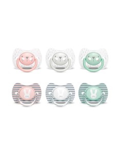 SUAVINEX CHUPETE TETINA SILICONA PREMIUM FISIOLÓGICO 4-18 MESES