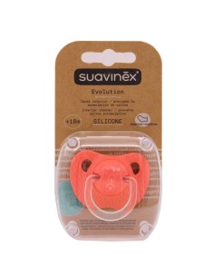 SUAVINEX CHUPETE EVOLUCIÓN TETINA ANATOMICA SILICONA +18 MESES