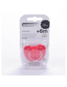 SUAVINEX CHUPETE EVOLUCIÓN TETINA ANATOMICA + 6 MESES