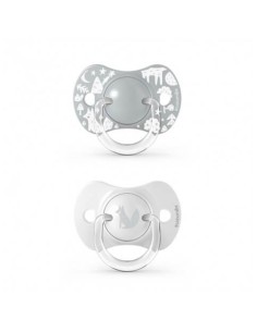 SUAVINEX CHUPETE SILICONA FISIOLOGICO +18 MESES 2 UNIDADES