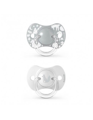 SUAVINEX CHUPETE SILICONA FISIOLOGICO +18 MESES 2 UNIDADES
