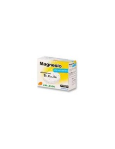 VALLESOL MAGNESIO + VITAMINAS B1, B2, B6 24 COMPRIMIDOS