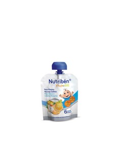 NUTRIBEN FRUTA & GO GALLETAS PERA PLATANO NARANJA 90G