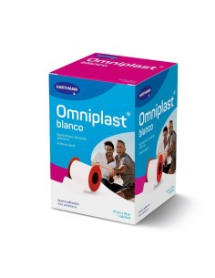 ESPARADRAPO HIPOALERGICO OMNIPLAST BLANCO 10CMX1M