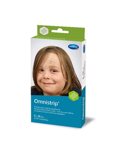 OMNISTRIP SUTURA CUTANEA ESTERIL 6 MM X 38 MM 12 TIRAS