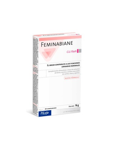 PILEJE FEMINABIANE C.U. FLASH 20 COMPRIMIDOS
