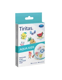 TIRITAS AQUA KIDS APOSITO ADHESIVO 12 UNIDADES