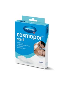 COSMOPOR SILICONA APOSITO ESTERIL15 CM X 8 CM 5 UNIDADES
