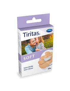 TIRITAS SENSITIVE APOSITO ADHESIVO 4 TAMAÑOS 20 UNIDADES