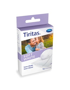 TIRITAS SOFT WHITE APOSITO ADHESIVO 6CMX1M 1 UNIDAD