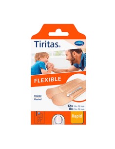 TIRITAS ELASTIC RAPID APOSITO ADHESIVO TEXTIL 20 UNIDADES