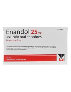 ENANDOL 25 MG 10 SOBRES SOLUCION ORAL 10 ML