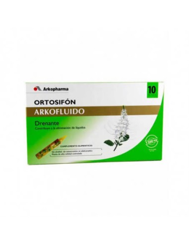 ARKOPHARMA ORTOSIFON AMPOLLA BEBIBLE 10 AMPOLLAS