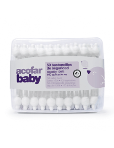 BASTONCILLOS OIDOS ACOFARBABY DE SEGURIDAD 56 UNIDADES