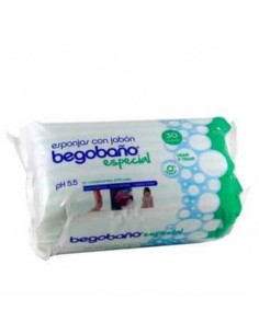 BEGOBAÑO ESPONJAS ENJABONADAS 30 UNIDADES