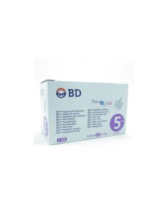 BD AGUJA PLUMA ESTERIL (0.25 MM X 5 M) 31G 100 UNIDADES