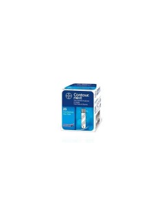 TIRAS REACTIVAS GLUCEMIA CONTOUR NEXT 25 UNIDADES