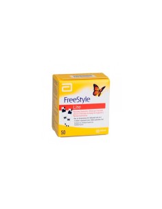 TIRAS REACTIVAS GLUCEMIA FREESTYLE LITE 50 UNIDAD