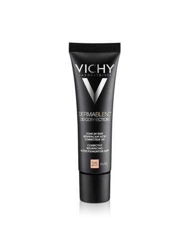 VICHY DERMABLEND 3D CORRECTION Nº25 SPF 15 OIL FREE 30 ML