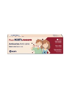 PASTA DENTAL FLUOR KIN JUNIOR COLA 75 ML.