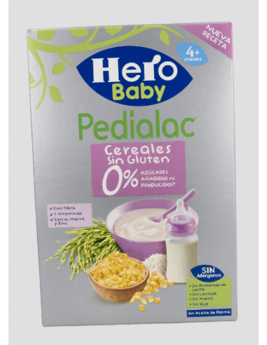 Comprar Hero baby papilla cereales sin gluten 500 gr