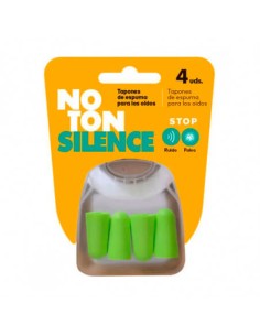 NOTON TAPONES SILENCE ESPUMA 4 UNIDADES