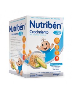 NUTRIBEN CRECIMIENTO C LECHE ADAPTADA 1 ENVASE 6
