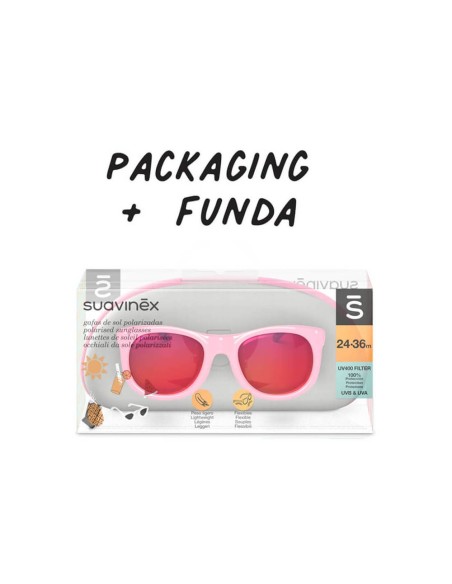 GAFAS DE SOL INFANTIL POLARIZADAS SUAVINEX CATEGORIA DE FILTRO 3 24 - 36 MESES