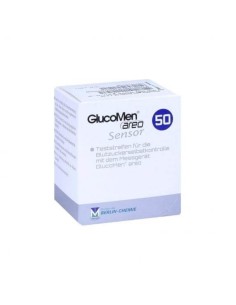 GLUCOMEN AREO SENSOR TIRAS REACT GLUCEMIA 50 UNIDAD