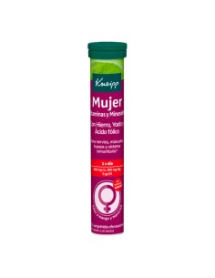 KNEIPP MUJER VITAMINAS Y MINERALES 15 COMPRIMIDOS EFERVESCENTES SABOR MANGO Y MARACUYA