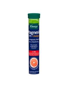 KNEIPP MAGNESIO 375 ENERGY 15 COMPRIMIDOS EFERVESCENTES SABOR NARANJA SANGUINA