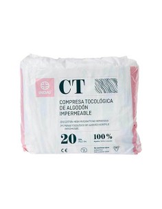 MATERNITY COMPRESAS ALGODON 20 UNIDADES
