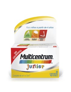 MULTICENTRUM JUNIOR 30 COMPRIMIDOS