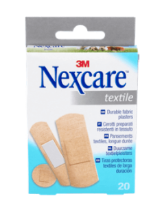 3M NEXCARE TEXTILE APOSITO ADHESIVO SURTIDO 20 U