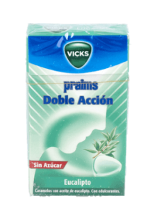 CARAMELOS PRAIMS DOBLE ACCION SIN AZUCAR 40 G
