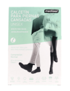 MEDILAST CALCETIN DESCANSO COMPRESION NORMAL REF 300 TALLA EXTRAGRANDE COLOR BURDEOS