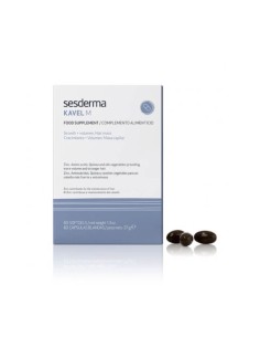 SESDERMA KAVEL M 60 CAPSULAS