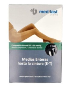 PANTY COMPRESION NORMAL MEDILAST TALLA GRANDE COLOR NEGRO