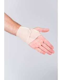 MUÑEQUERA METACARPIANA MEDILAST TALLA UNICA COLOR BLANCO