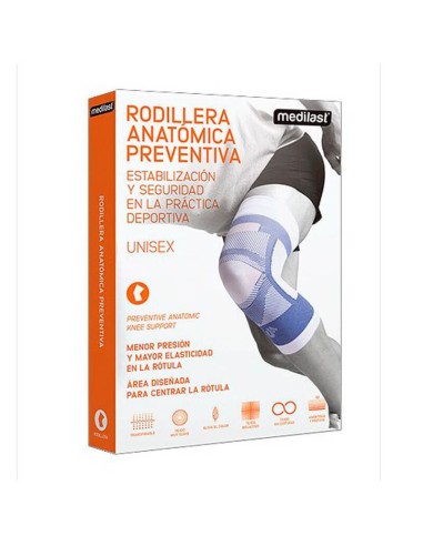 RODILLERA MEDILAST PREVENTIVA SERIE AZUL R/854 TALLA MEDIANA