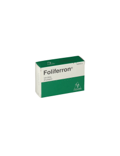 FOLIFERRON 100 mg/0,15 mg 30 COMPRIMIDOS RECUBIERTOS