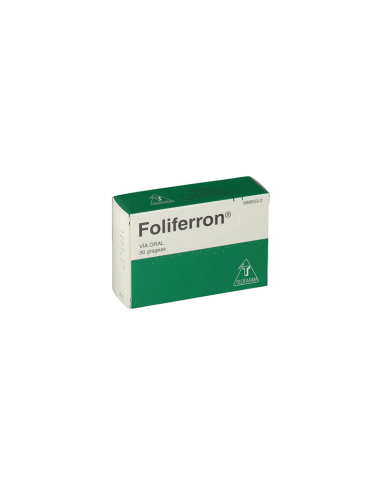 FOLIFERRON 100 mg/0,15 mg 30 COMPRIMIDOS RECUBIERTOS